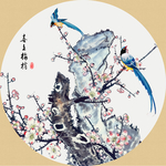 新中式花鸟工笔画
