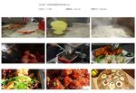 中式餐厅厨师制作菜式过程