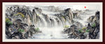 山水画国画山水画
