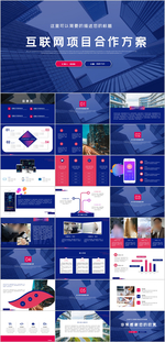 互联网项目合作方案PPT
