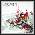 国画梅花