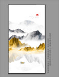 山水挂画