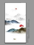 水墨挂画