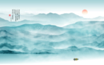 玄关山水画