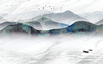 高清 最新山水画 tif分层