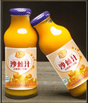 沙棘汁标签