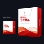 红色手提袋