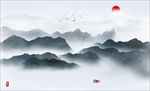 新中式山水画