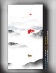 玄关山水画
