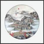 山水画国画山水画