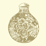 花纹花瓶