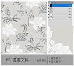 花卉花纹通道图片