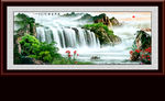 山水画国画山水画