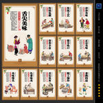 馒头展板 馒头海报