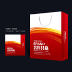 红色手提袋