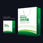 绿色手提袋