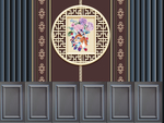新中式电视背景墙