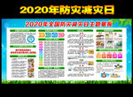 2020全国防灾减灾日宣传展板