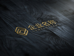 烫金logo效果图