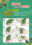 包粽子步骤 包粽子