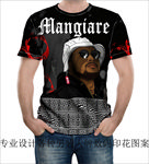 潮牌男装数码印花