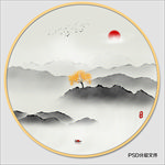 意境山水画