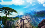 山水画 山水风景