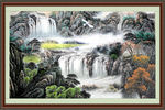 国画山水画