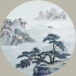 水墨山水