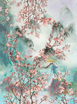 桃花灼灼