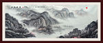 山水画国画山水画