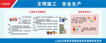 施工围挡宣传展板工地展板