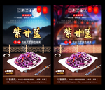 紫甘蓝 紫甘蓝海报 紫甘蓝背景