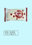 面包包装 红枣面包