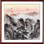 泰山日出泰山