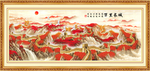 万里长城装饰画