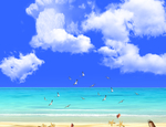 海边