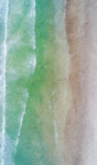 沙滩风景画 装饰画