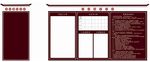 中国风宣传栏和阳光栏