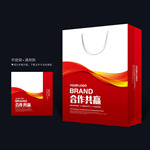红色手提袋