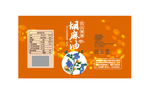胡麻油标签