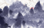 山水背景墙