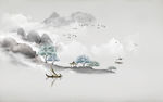 新中式水墨山水