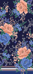 旗袍印花分层文件