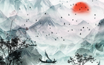 山水画