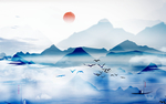 新中式山水