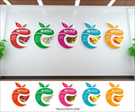 水果展板