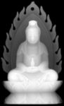 观音灰度图 佛灰度图 精雕图