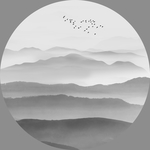 现代山水画 山水 山脉 山叠山
