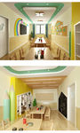 幼儿园美术室3d设计
